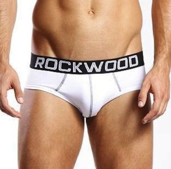 Rockwood White Mini Brief F5 &quot;Medium&quot; - $12.86
