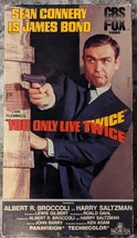 James Bond You Only Live Twice 007 VHS Tape CBS FOX SEAN CONNERY 1967/1984 - £9.84 GBP