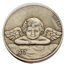 Lucky  &amp; Gift Copper Heaven’s Guardian  25 mm  Coin #CL159 - €2,42 EUR