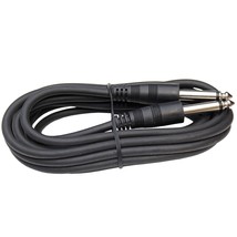 10 Ft Foot 1/4 Ts Molded Guitar Shielded Instrument Pa To Patch Cable Cord Black - £11.98 GBP