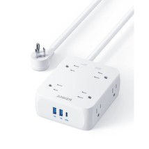 Anker Power Strip with USB Ports,5ft,Surge Protector(2000J),8 Outlet Extender wi - £39.48 GBP