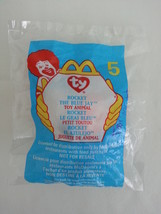 McDonalds 1999 ty Rocket The Blue Jay No 5 Soft Childs Happy Meal Bird Toy - £3.91 GBP