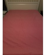 Vintage Ralph Lauren Red White Gingham Ruffle Trim Queen Duvet Cover USA... - $162.89 CAD
