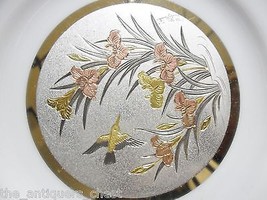 Chokin Japan plates, GOLD DESIGN [90] - $64.35