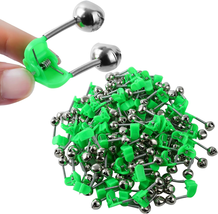 46PCS 3Rd Generation Plastic Fishing Bells, Fishing Rod Alarm Bell with ... - $17.53