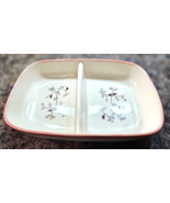 Brock of California Divided Serving Dish Wildflowers Pottery Vintage - $357.34 MXN