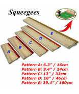 New all Kinds Squeegees: Oiliness/Water Type 6.3&quot;/9.4&quot;/13&quot;/18&quot;/39&quot; free ... - $5.92+