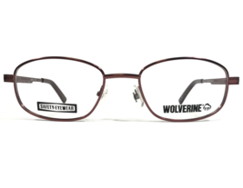 Wolverine Safety Eyeglasses Frames W046 RO Matte Red Rose Z87-2+ 52-19-135 - £29.56 GBP