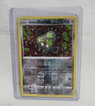 Galarian Stunfisk Pokemon Card 127/196 Reverse Holo Tcg Nintendo Lost Origin - $4.31