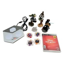 Disney Infinity PS3 Lot 12 incl 1 Portal Base Game 7 figure 4 Character Discs - $67.39