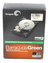 Seagate Barracuda 2 TB Internal 5900 RPM 3.5&quot; ST320005N4A1AS-​RK Hard Dr... - £27.20 GBP