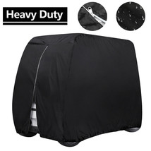 Heavy Duty Golf Cart Cover 4 Passenger Waterproof Case For Ez Go Club Ca... - £43.15 GBP