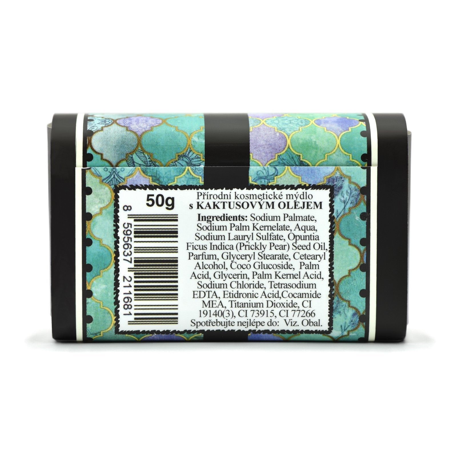 Natural Hydrating Face & Body Soap Moroccan Cactus Oil 50 g by Oli-Oly Item image 3
