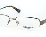 NEW WOOLRICH 8173 BROWN EYEGLASSES GLASSES METAL FRAME 52-17-140mm - $29.70