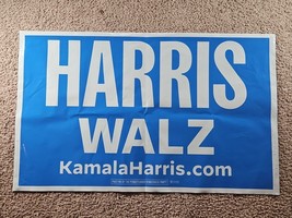 Harris/Walz US Presidential Campaign Yard Sign Pennsylvania 2024 16&#39;&#39; x ... - £5.24 GBP