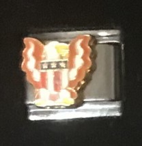 American Eagle Wholesale Italian Charm Enamel Link 9MM K18 - $15.00