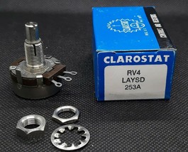 Clarostat 25k Ohm 2W Potentiometer RV4LAYSD253a - $11.99