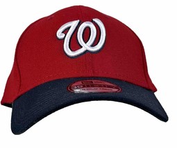 Washington Nationals New Era Red Team Classic 39Thirty Flex Fit Hat NWT - £14.02 GBP