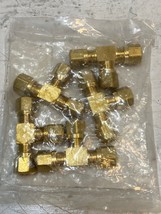 5 Pack of Imperial A/B Union Tee 3/8 Brass 90666 | 1C9579-5 (5 Quantity) - £23.25 GBP