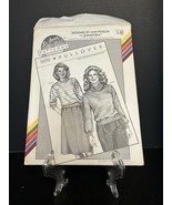Vtg Stretch &amp; Sew Pattern 5070 Pullover Ann Person Pullover Size 30-46 U... - €4,23 EUR