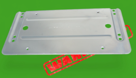 oem mercedes  rear bumper trunk license plate base bracket oem - €34,51 EUR