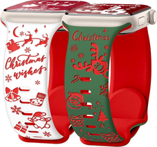 Christmas Gifts Compatible with Christmas Apple Watch Band for Women 42M... - $17.32