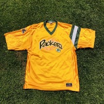 Vintage Green Bay Packers NFL No Huddle 1921 Jersey Shirt Mens XL Football - €21,28 EUR