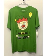 Men&#39;s &quot;Elf Off&quot; Christmas Light-Up T-Shirt, LG - NWOT - £11.65 GBP