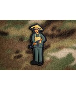 King of The Kill Khan 3D PVC Rubber Uniform Morale Patch Moeguns Hook Ba... - €11,20 EUR
