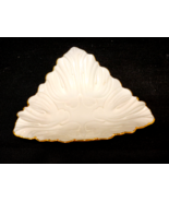 Vintage LENOX Triad Collection Embossed Candy Nut Trinket Dish - 24k Gol... - $28.43 CAD