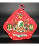 Vintage &#39;Sherman On The Mount&#39; Christmas Pot Holder American Greetings 1982 - $412.51 MXN