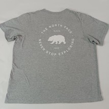 The North Face Women’s Gray Cotton Blend Short Sleeve Pullover T-Shirt Size XL image 13