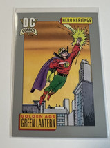DC Comic Cards 1992 Series I Hero Heritage Golden Age Green Lantern #7 - £1.57 GBP