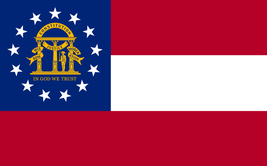 Georgia State Flag - 3x5 Ft - £15.66 GBP
