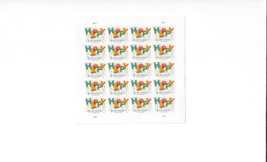 US Stamps/Postage/Sheets Sc #5635 Happy Birthday Party Hat MNH F-VF OG FV $13.60 - £12.42 GBP