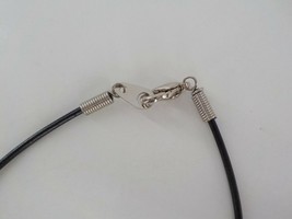 Fish Charm Bracelet Black Cord Carved Wood Fashion Jewelry Unisex Youth Nautical - £4.01 GBP