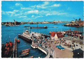 Holland Netherlands Postcard Amsterdam View At The Y - £2.38 GBP