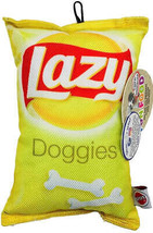 Lazy Doggie Chips Canvas Dog Toy - £6.21 GBP+