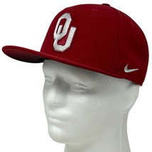 University of Oklahoma Sooners Hat Red OU Nike True Chrome Snapback Base... - $37.04