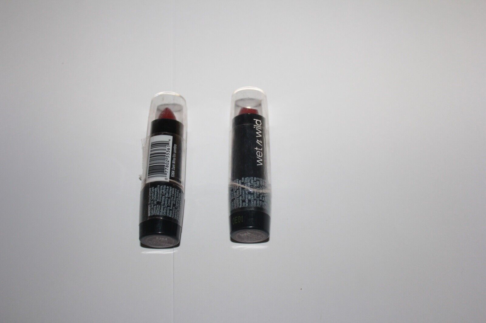 Wet n Wild Silk Finish Lipstick #536A Dark Wine Lot Of 2 Sealed - $9.49