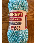 Bernat Handcrafter Cotton Twists 608 yds  Worsted Wt Yarn  clr 230058 Mo... - $120.31 MXN