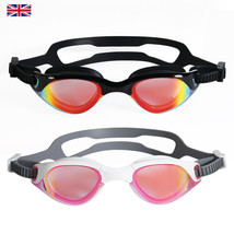 Swimming Goggles, No Leaking Anti Fog UV Protection Swim Goggles Soft Silicone. - £10.94 GBP