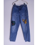 365 Kids Garanimals Jeans Boys Size 7 Blue Denim Snap Button Zip Elastic... - $131.02 MXN