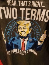 New Donald Trump 2020 Two Terms...Two Thumbs Up T Shirt - £15.81 GBP+