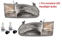 WINNEBAGO CHIEFTAIN 1998 1999 LED HEADLIGHTS HEAD LIGHTS FRONT LAMPS RV - $2,949.95 MXN