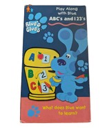 Blue’s Clues ABC’s and 123’s (VHS, 1999) - €10,10 EUR