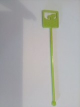 CATHAY PACIFIC airline Swizzle Stick Drink Stirrer Green plastic - £9.08 GBP