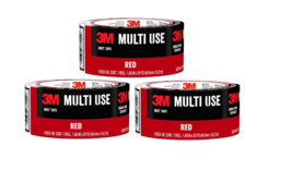 Red Duct Tape with Strong Adhesive and Water-Resistant Backing, 1.88&quot;x20Yd 3 PK - $26.59