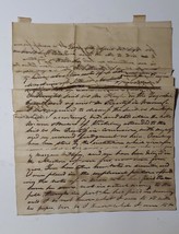 Benjamin Leonard Covington Wailes 1844 Yazoo, MS Stampless Cover Letter - £181.89 GBP