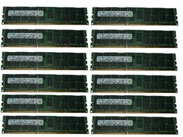 192GB (12x 16GB) 10600R RAM Memory For Dell Poweredge R510 R610 R620 R710 R720 - £152.57 GBP